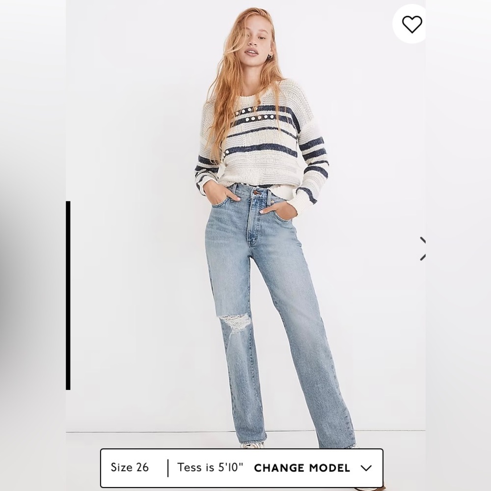 Madewell The Perfect Vintage Jean in Reinhart Wash
